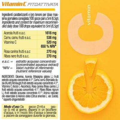 Vitamina C integratore naturale