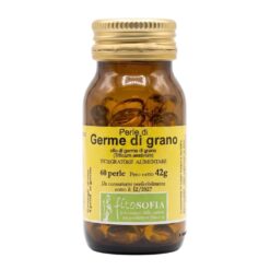 Confezione di Olio di germe di grano Fitosofia, ricco di vitamina E e acidi grassi essenziali, senza OGM, 60 perle
