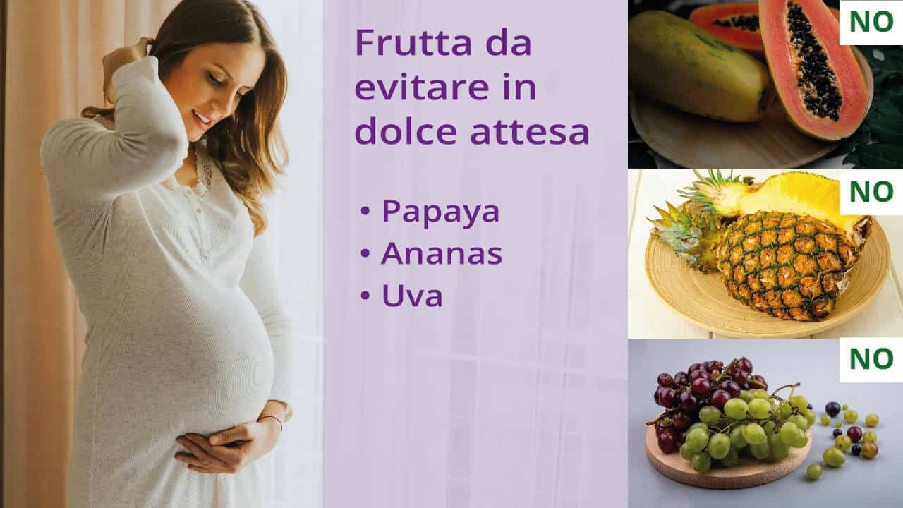 Frutta da evitare in gravidanza