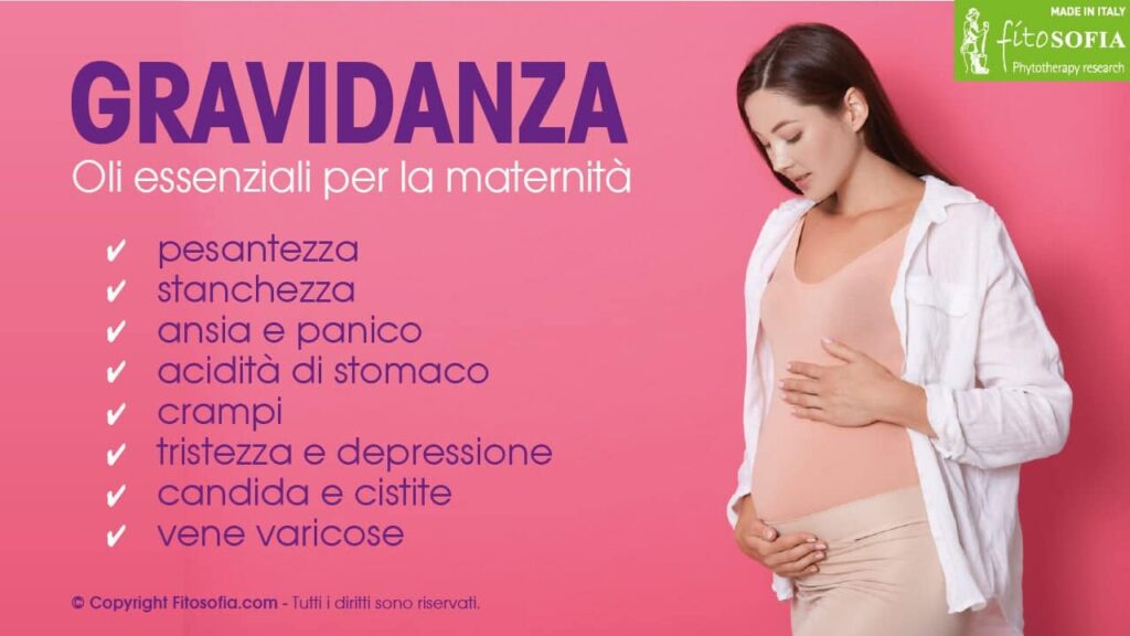 Oli essenziali in gravidanza